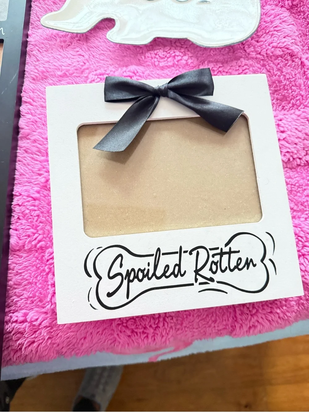 Pet-Themed Frame and Plaque Set